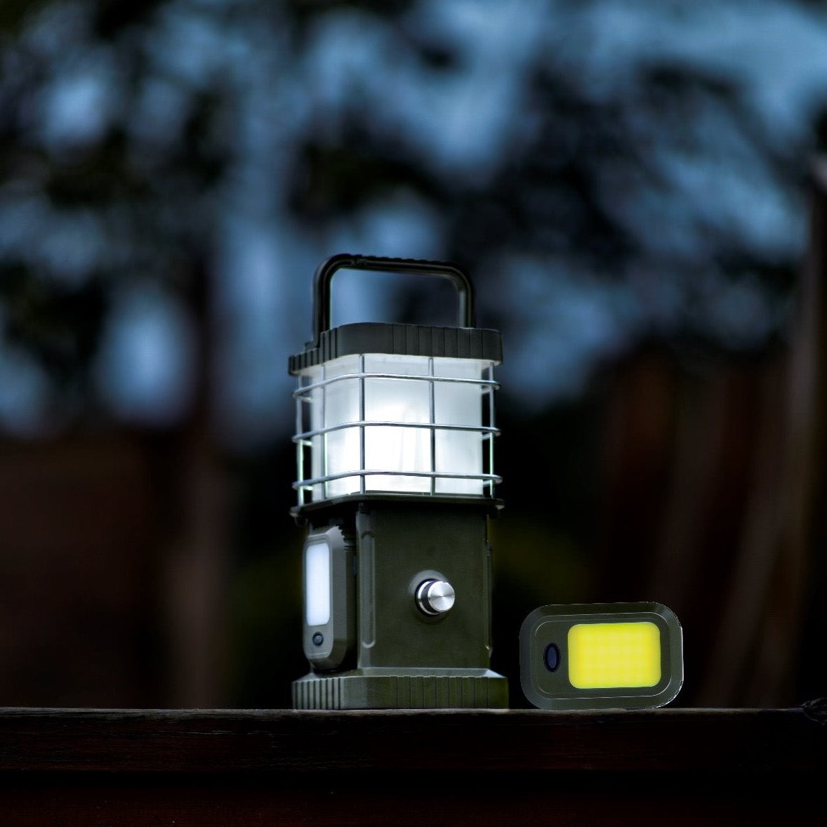 TRU De-LIGHT BUDDY Dimmable LED Lamp / Power Bank / Bluetooth Speaker / Independent side lamps - Music / Decoration - All-In-One 