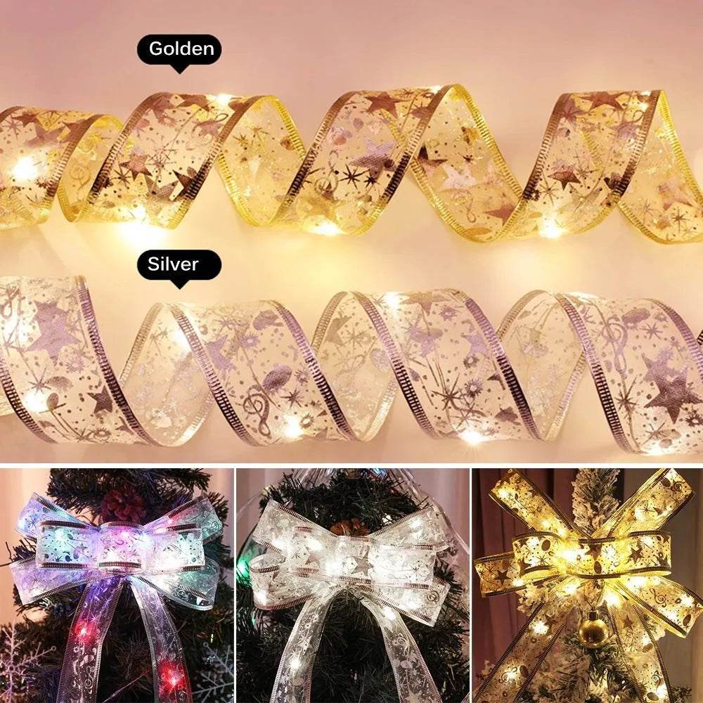 LED Christmas Silk Light Christmas Tree Holiday Decorative Light String 