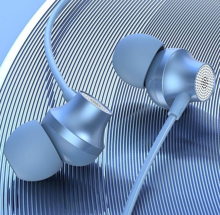 In Ear Wired Subwoofer Metal Earphones 