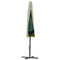 Outsunny Garden Parasol Cover, Outdoor Cantilever Umbrella Cover with Zipper, Khaki