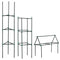 Outsunny 3 Pack Tomato Cage Set, DIY Tomato Plant Support Trellis, Tomato Trellisfor Climbing Vegetables, Flowers and Fruits, Dark Green