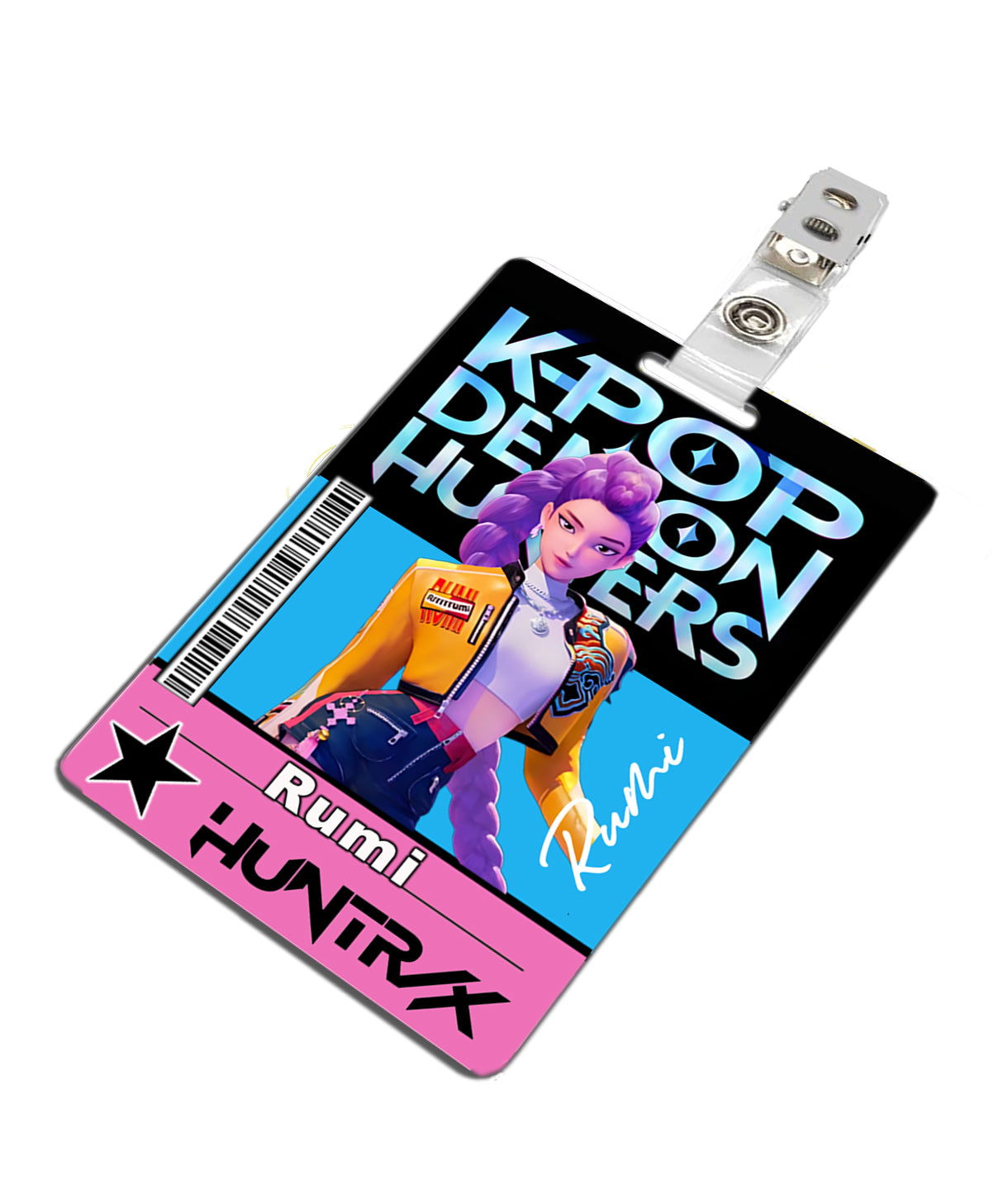 K-pop Demon Hunters Rumi ID Badge PVC 