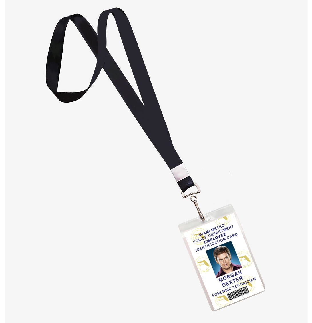 Dexter Miami Police ID Badge Lanyard 