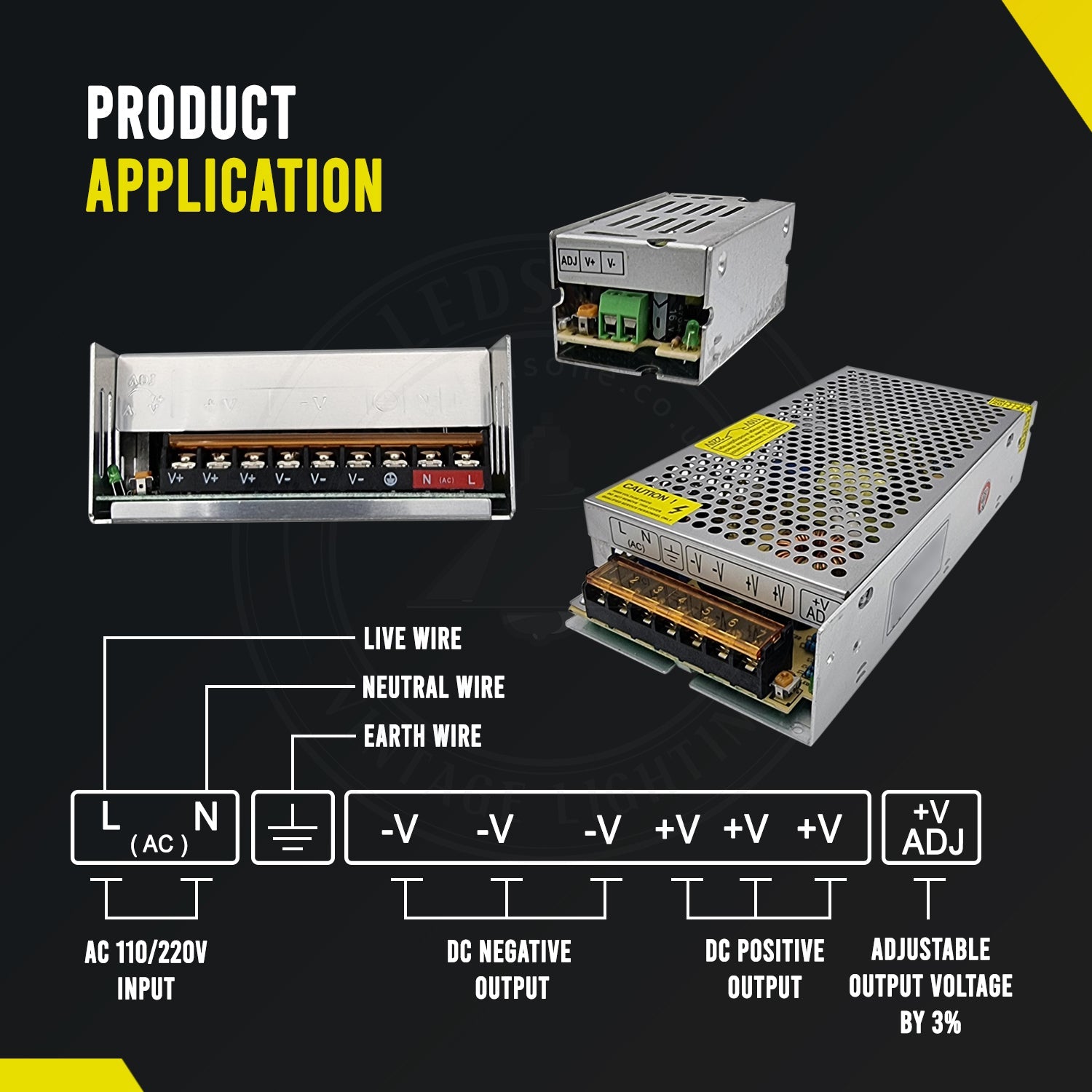 DC 5V 4 Amp Switching Power Supply for LED Strips CCTV~1029