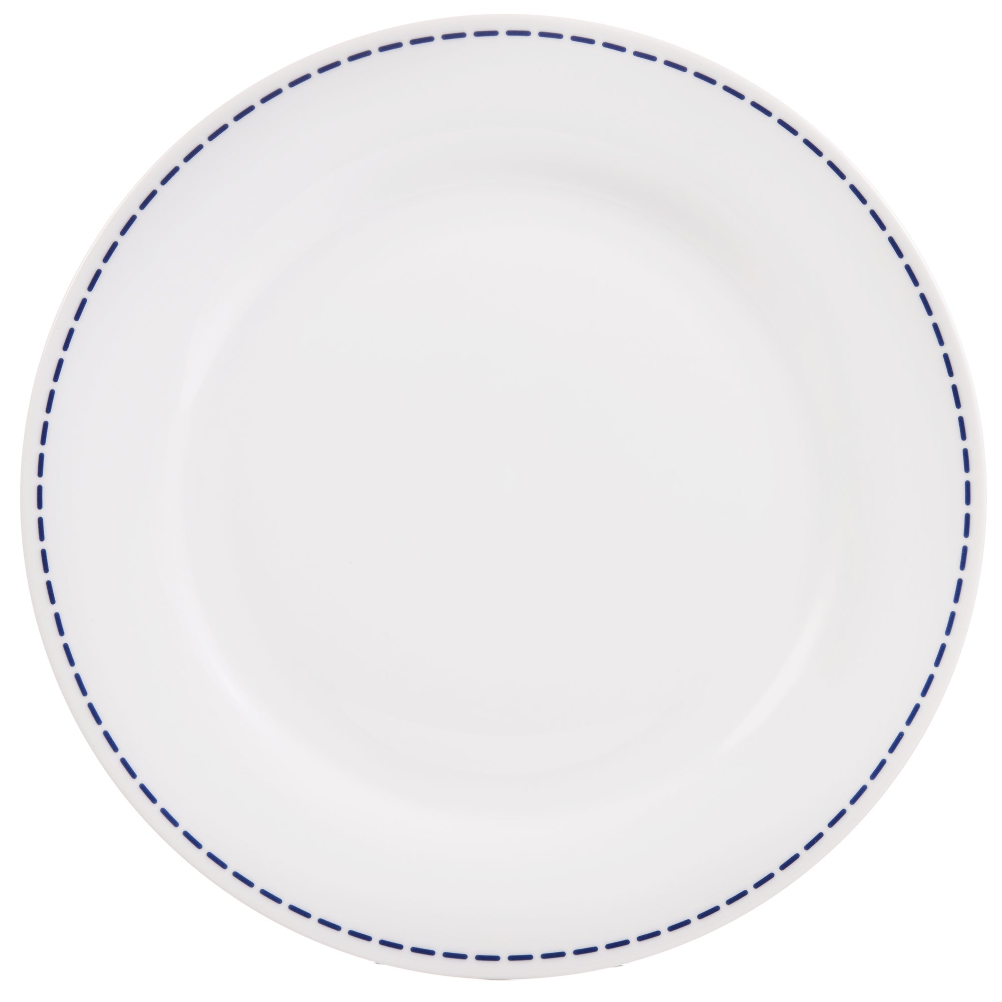 Dinnerware Set 12 Piece Rustic Cottage Navy/White, Service for 4 