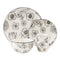 Porcelain Dinnerware Set 16-Piece – Classic White, Service for 4, Microwave & Dishwasher Safe