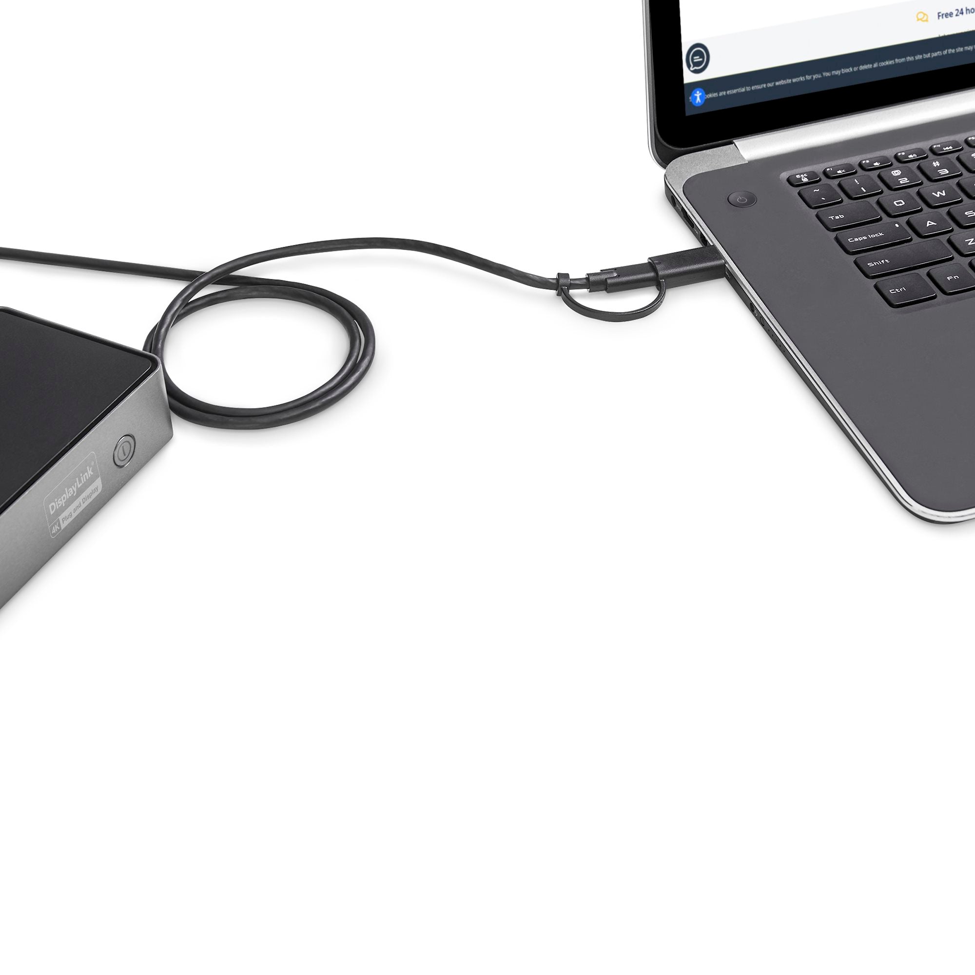 USB-C & USB-A Dock - Hybrid Universal Triple Monitor Laptop Docking Station w/ DisplayPort & HDMI 4K 60Hz - 85W Power Delivery, 6x USB Hub, GbE, Audio - USB 3.1 Gen 2 10Gbps - TAA 