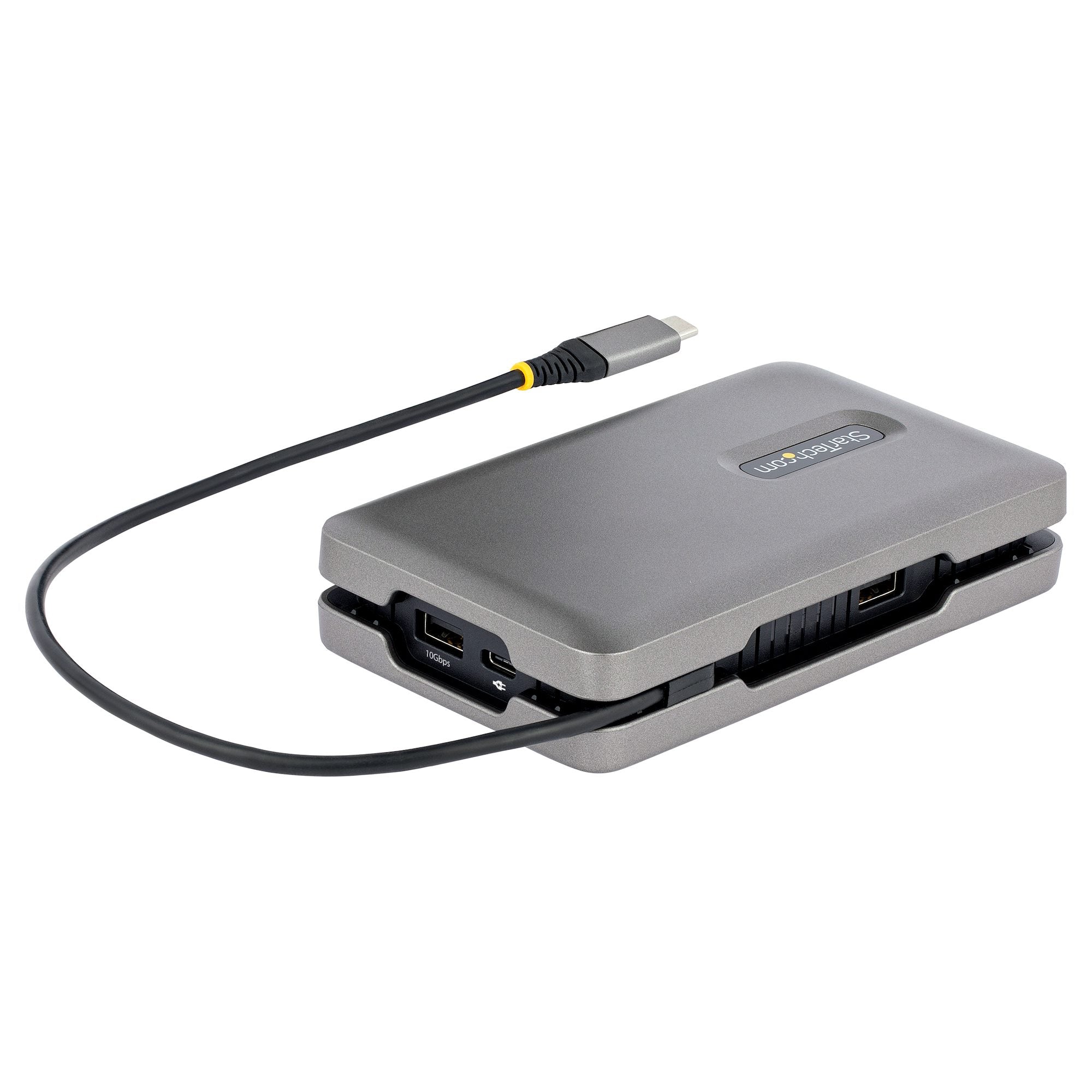 USB-C Dual Monitor Multiport Adapter up to 4K 60Hz USB-C DP Alt Mode Video Output & HDMI 2.0, or 1080p VGA, 100W PD Pass-Through, USB Type C Mini Dock, USB-C Docking Station, MST Hub - TAA 