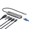 USB-C Multiport Adapter Hub, USB-C to 4K 60Hz HDMI, Gigabit Ethernet and 100W Laptop Charging for Macbook Pro / Air and Windows