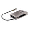 USB-C Multiport Adapter, 4K 60Hz HDMI 2.0b, HDR, USB 3.2 Gen 2 10Gbps Hub (2xUSB-C, 1xUSB-A), 100W PD Pass-Through, Mini Travel Dock, 12