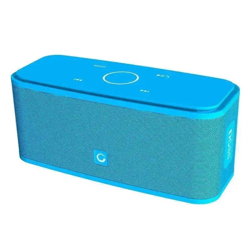 DOSS SoundBox Touch Control Bluetooth Speaker 2*6W Portable Wireless Speakers Stereo Sound Box with Bass and Built-in Mic 