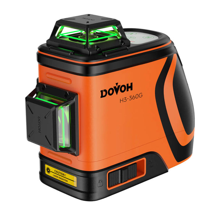 Ultra-Bright Outdoor Laser Level 3x360- Dovoh H3-360G