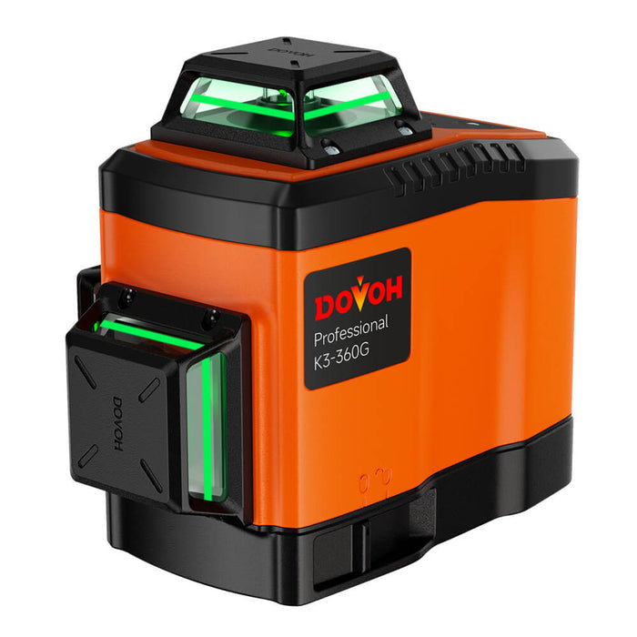 Green Laser Level 3x360°- Dovoh K3-360G