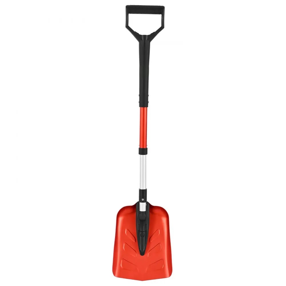 9-Inch Lightweight Snow Shovel with Aluminum Alloy Blade and 36–40" Handle