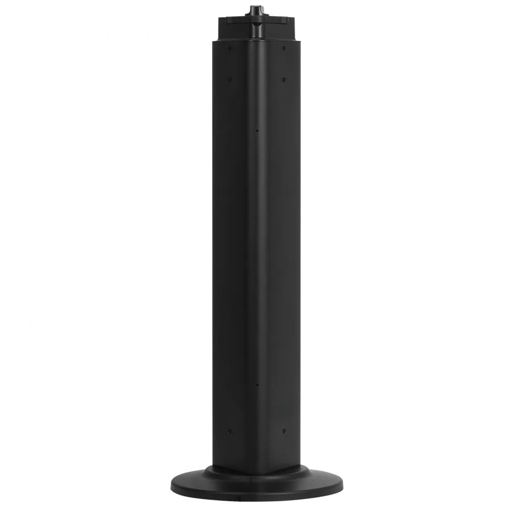 1500W Oscillating Infrared Space Heater, 2 Speeds, Timer, 31.5-Inch Black