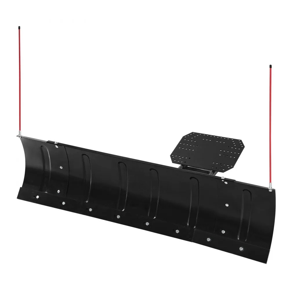 Adjustable Snow Plow Blade, 43–60 Inch Width, Universal ATV and UTV Mount