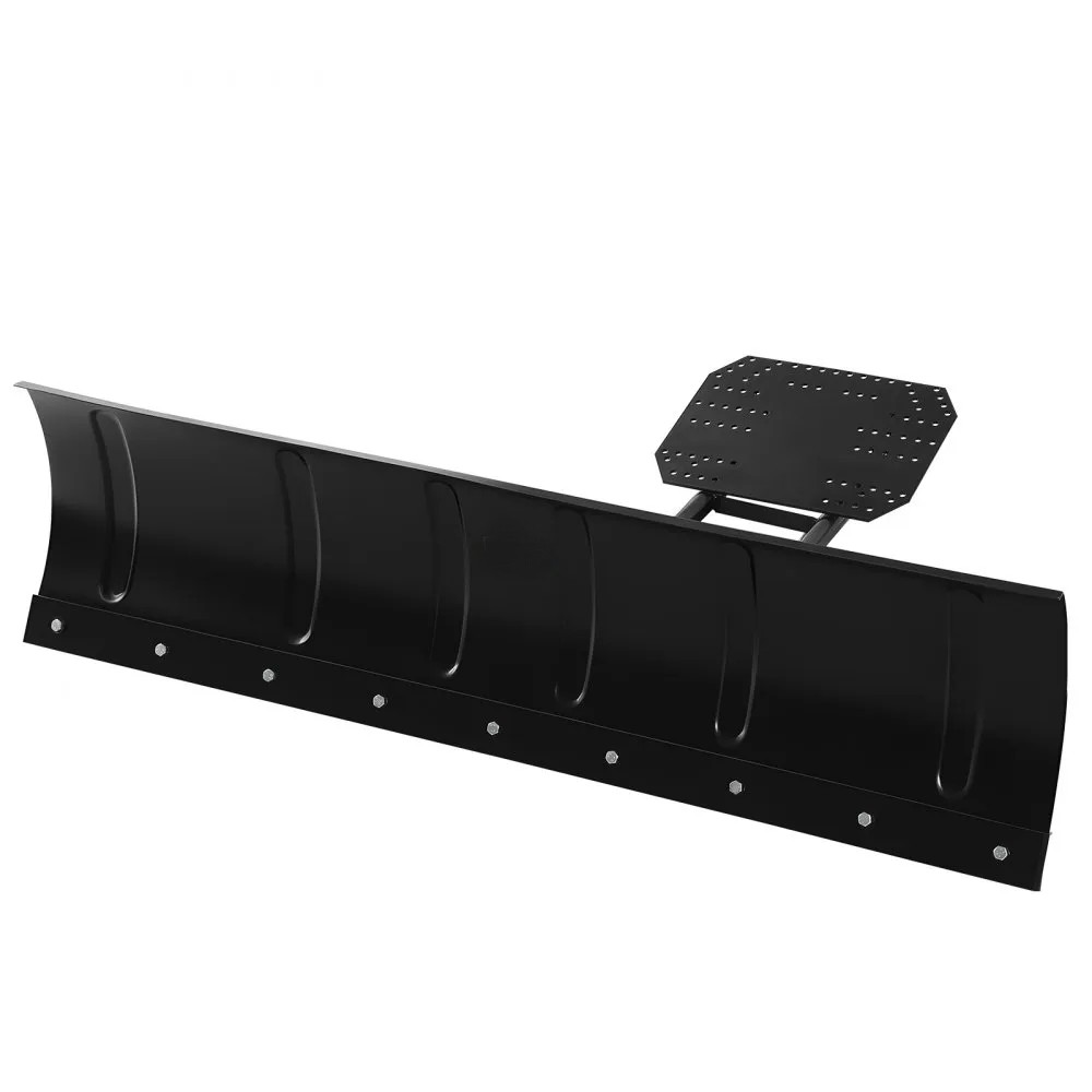 60-Inch Universal ATV Snow Plow Kit, Adjustable Steel Blade for ATV and UTV