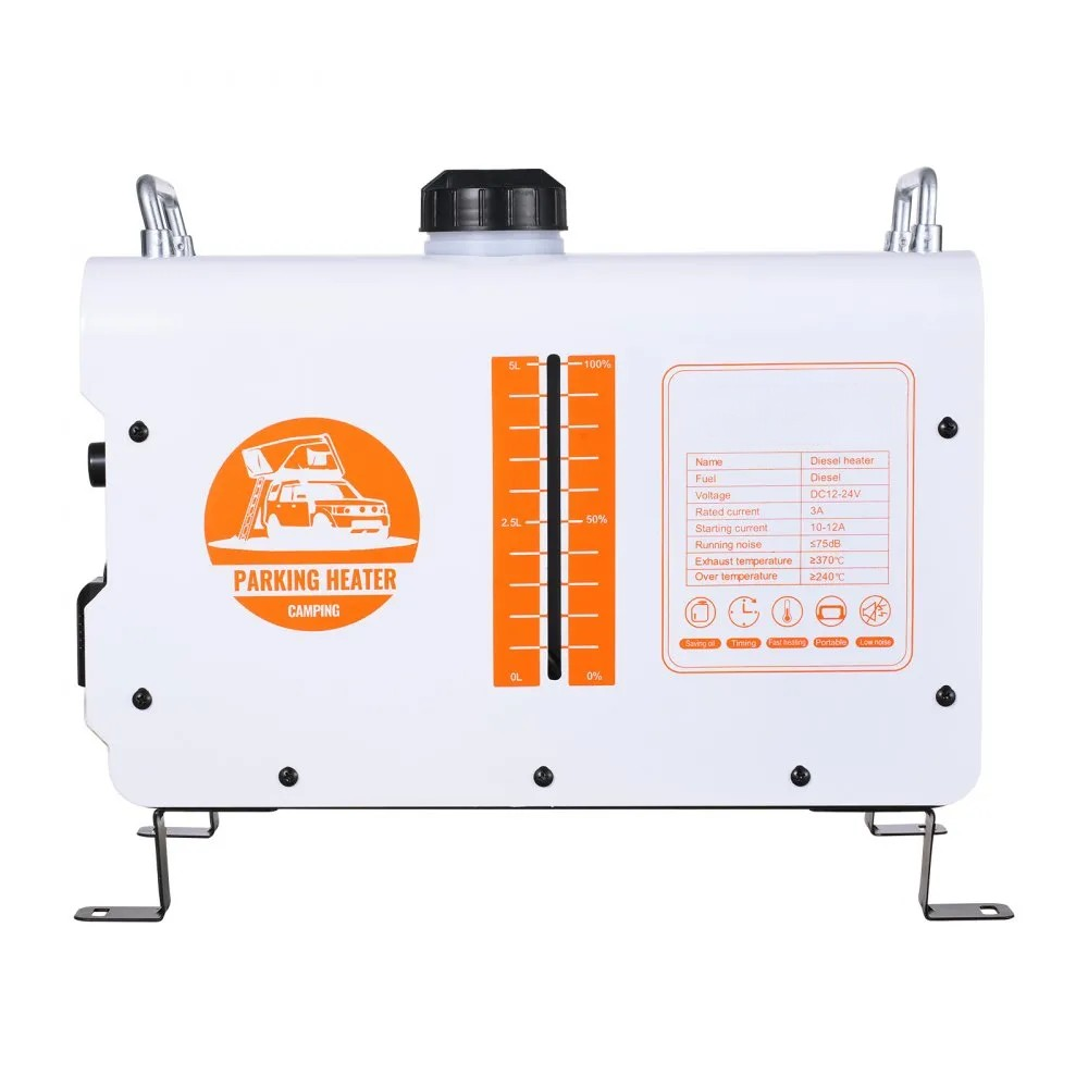 8KW Diesel Air Heater, 12V/24V All-in-One Heater with Bluetooth App and Remote