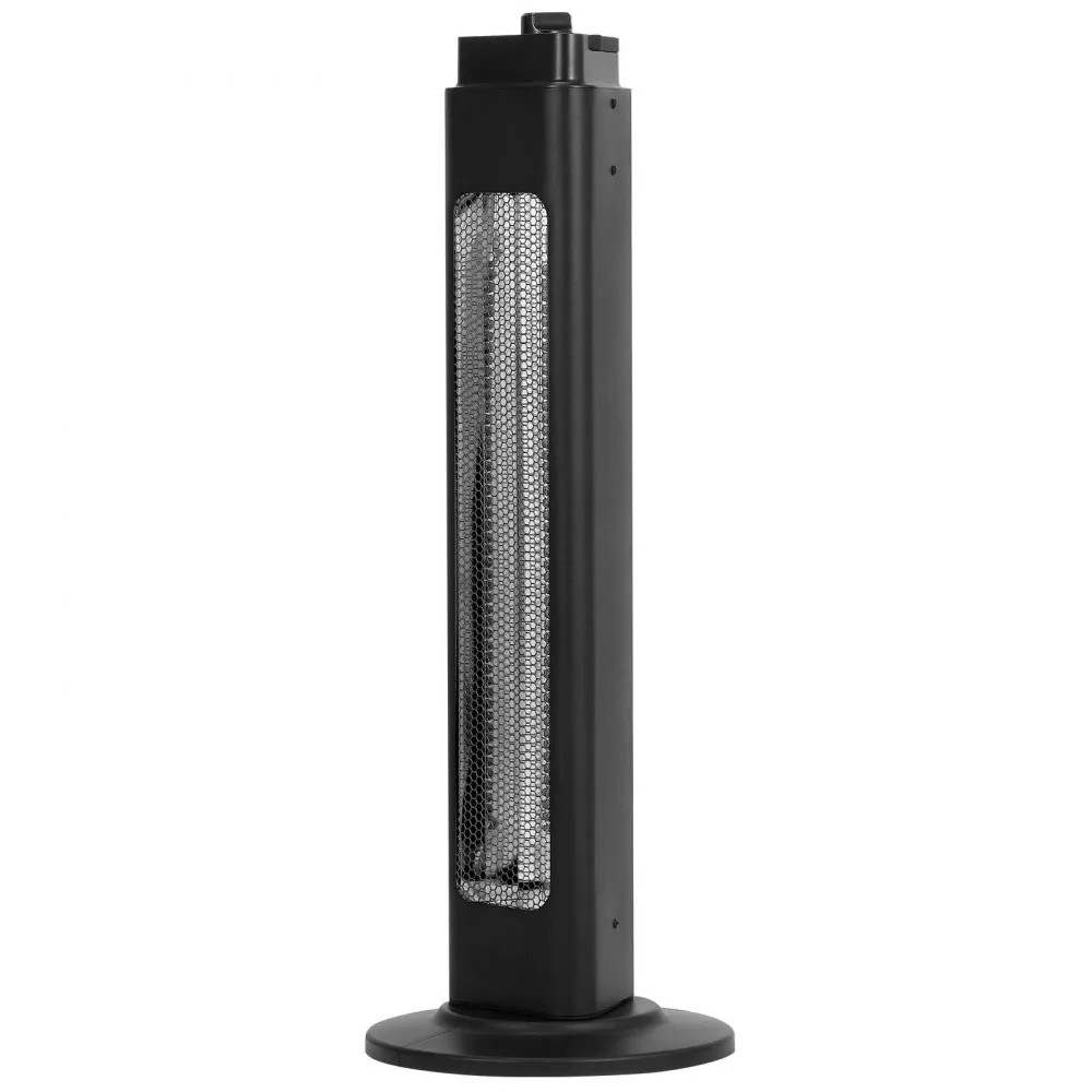 1500W Infrared Space Heater with Remote Control, 3 Speeds and 24H Timer