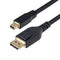 10ft (3m) Mini DisplayPort to DisplayPort 1.4 Cable - 8K 60Hz/4K 120Hz HBR3 HDR, UHD mDP to DP 1.4 Cord, Ultra HD Monitor/Video Cable