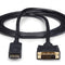 6ft (1.8m) DisplayPort to DVI Cable, DisplayPort to DVI Adapter Cable, Passive DP to DVI-D Video Converter, 1080p - Replacement for DP2DVIMM6