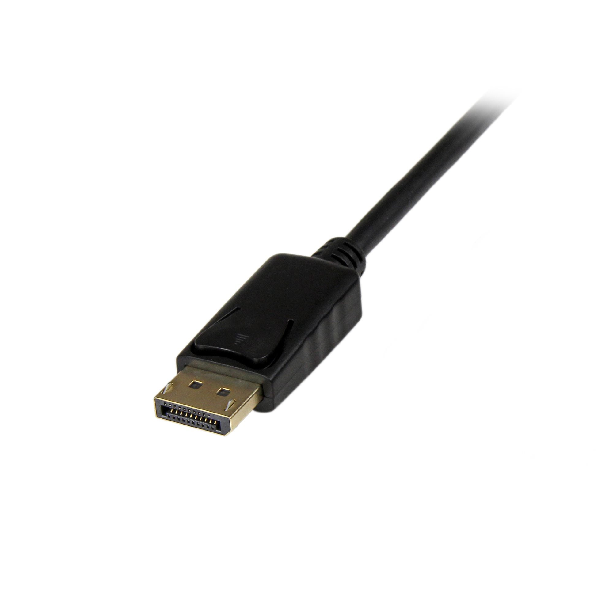 DisplayPort to DVI Cable - 1080p Video - Active DisplayPort to DVI Adapter Cable - DisplayPort to DVI-D Cable Single Link - DP 1.2 to DVI Monitor Cable Converter 