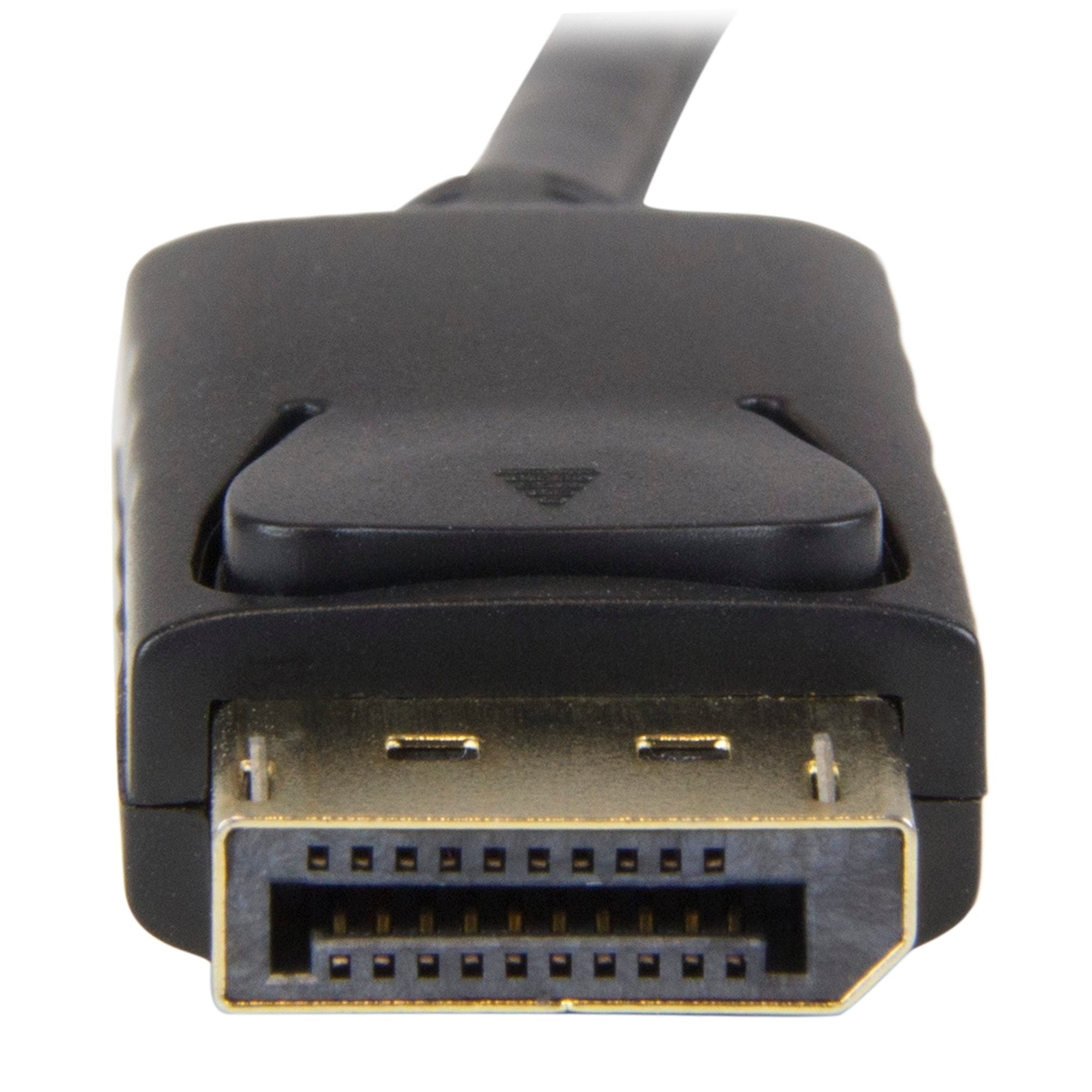 DisplayPort to HDMI Cable - 4K 30Hz - DisplayPort to HDMI Adapter Cable - DP 1.2 to HDMI Monitor Cable Converter - Latching DP Connector - Passive DP to HDMI Cord 