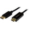 DisplayPort to HDMI Cable - 4K 30Hz - DisplayPort to HDMI Adapter Cable - DP 1.2 to HDMI Monitor Cable Converter - Latching DP Connector - Passive DP to HDMI Cord