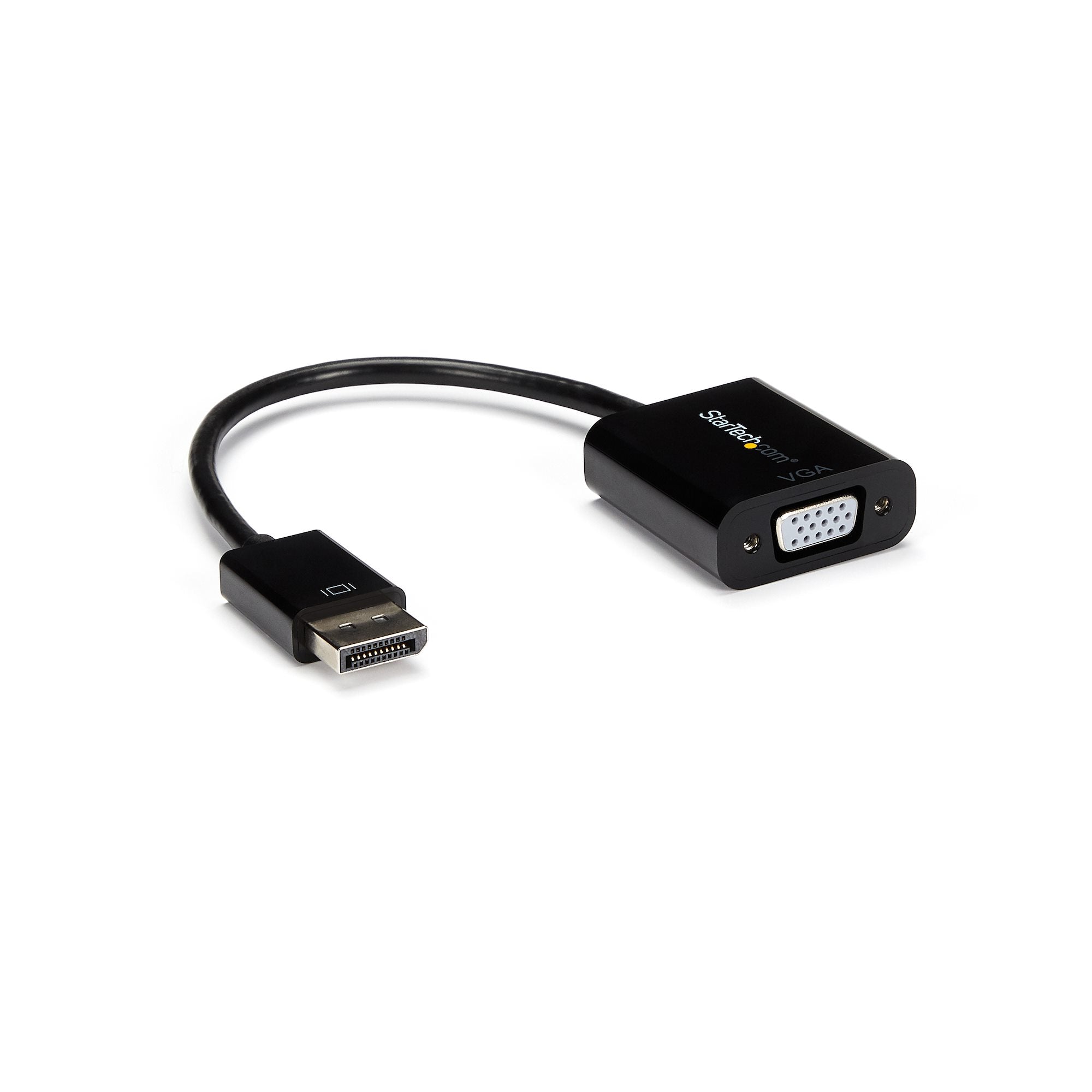 DisplayPort to VGA Adapter - Active DP to VGA Converter - 1080p Video - DP/DP++ Source to VGA Monitor Cable Adapter - DP to VGA Adapter Dongle Digital to Analog - DP 1.2 to VGA 