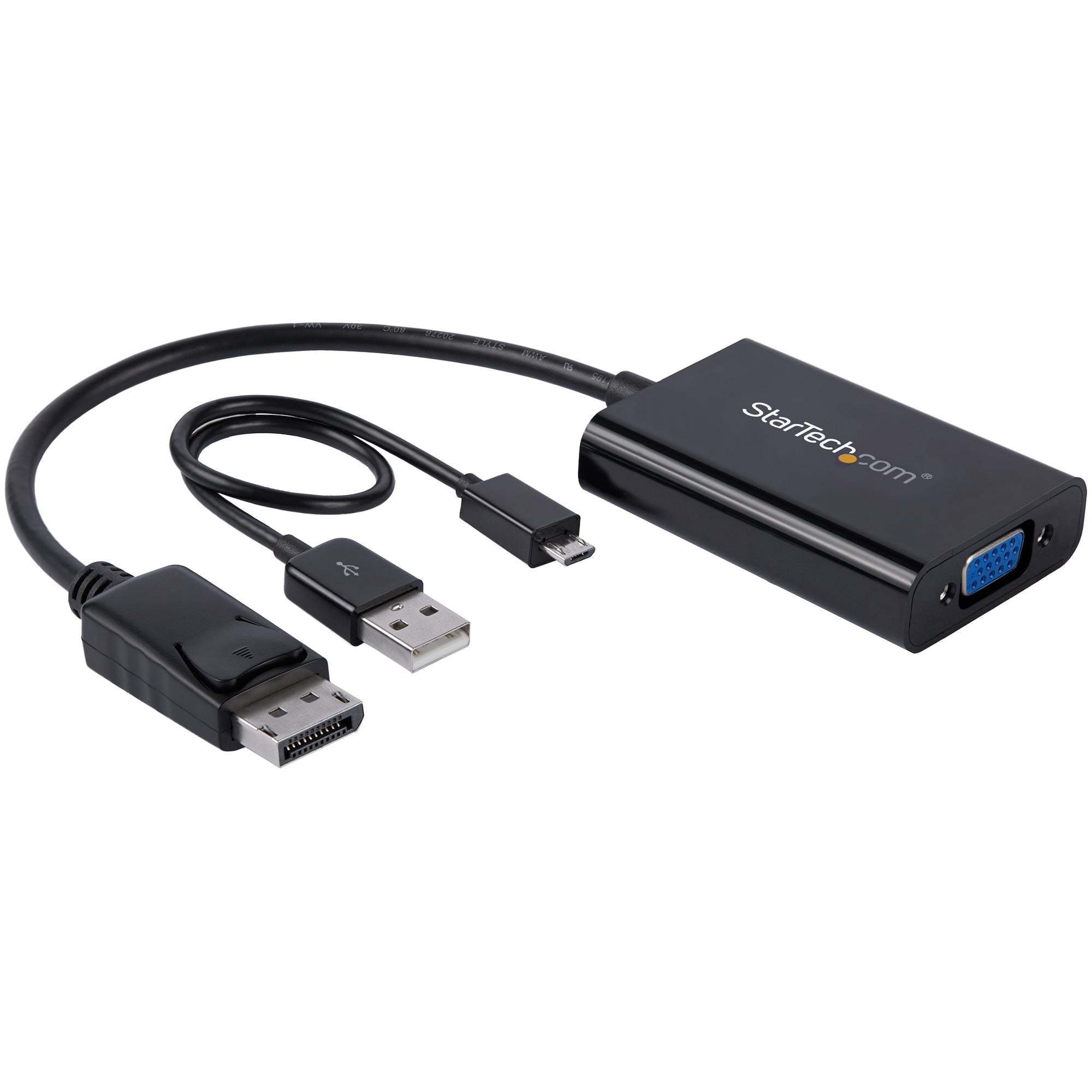 DisplayPort to VGA Adapter with Audio 
