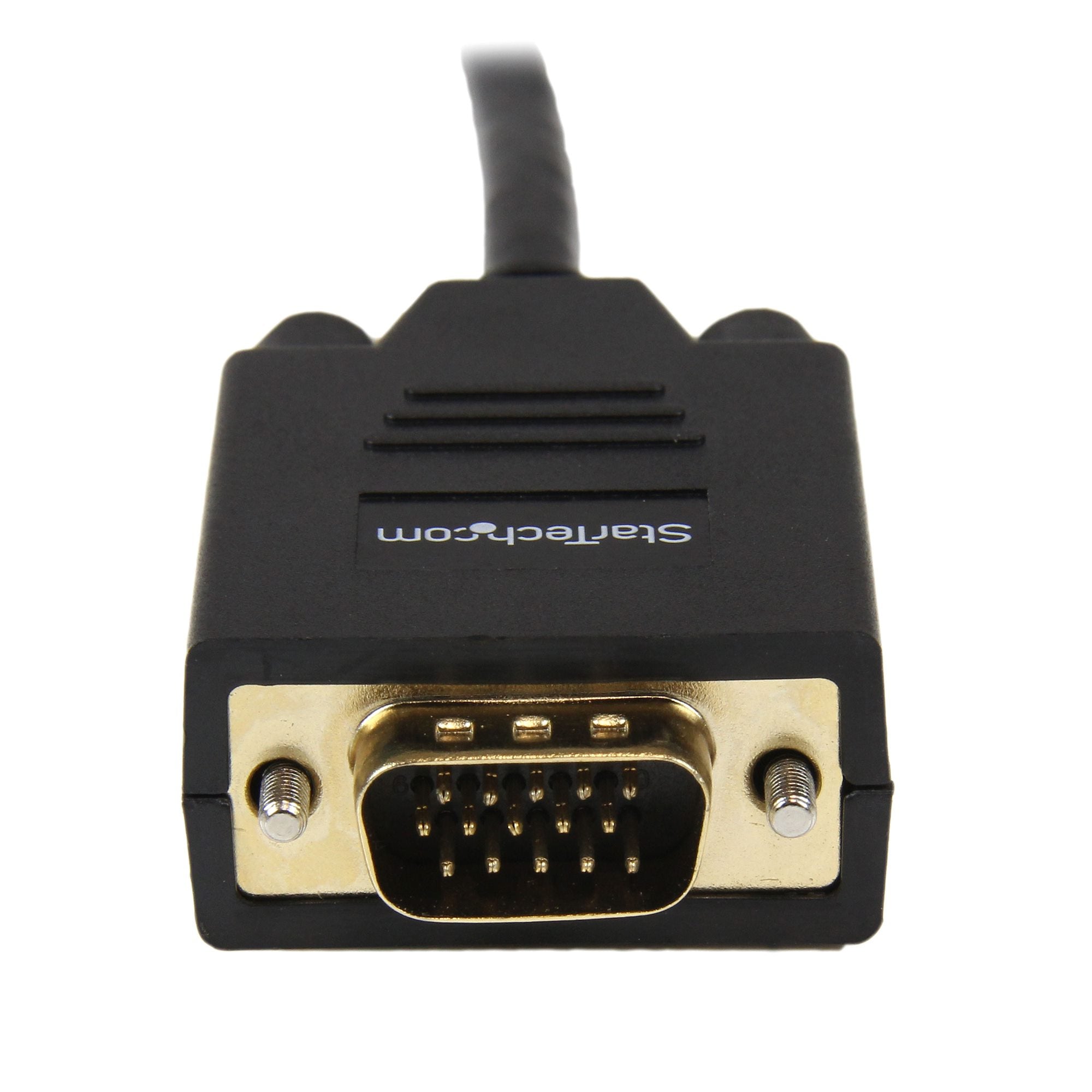 6ft (1.8m) DisplayPort to VGA Cable - Active DisplayPort to VGA Adapter Cable - 1080p Video - DP to VGA Monitor Cable - DP 1.2 to VGA Converter - Latching DP Connector 