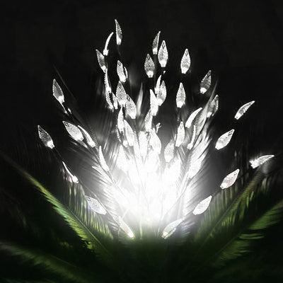 3 PCS 60 LED Solar Garden Lights â€“ Tree Branch Leaf Shape, IP65 WaterproofÂ 