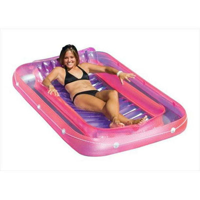 Pool Sun Tan Tub Inflatable Lounger - Comfortable Floating Lounge for Poolside RelaxationÂ 