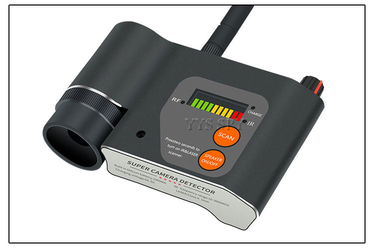 CPA101 Professional Anti-RF Detector â€“ Innovative Infrared Camera, Laser GSM WiFi Signal Detection, Camera Lens Focus ScanningÂ 