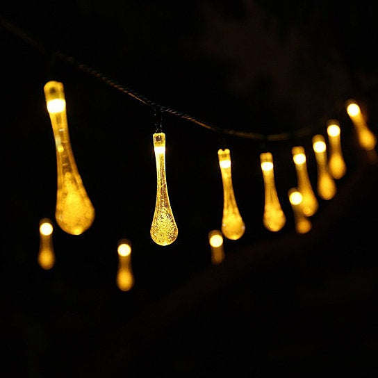 Dew Droplets 20 LED Solar Lights – Falling Like Dew