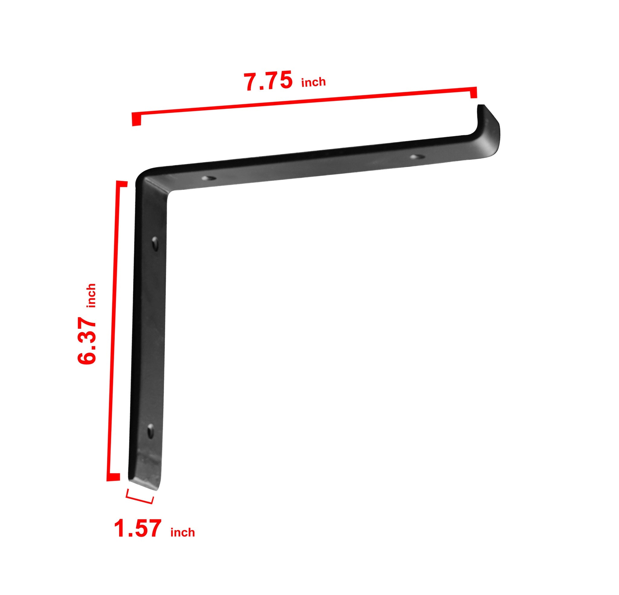 Flat Shelf Bracket, Small 