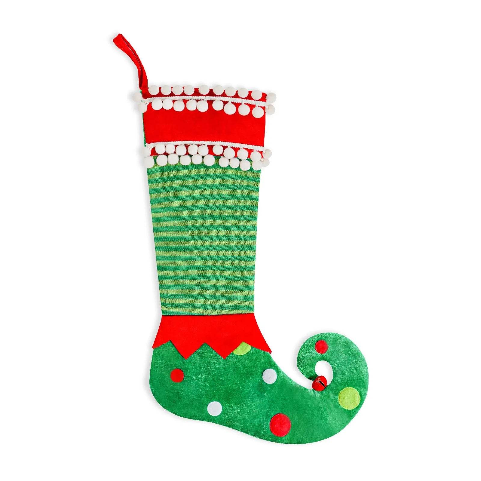 Fashion Simple Christmas Stockings Christmas Elf Decoration 