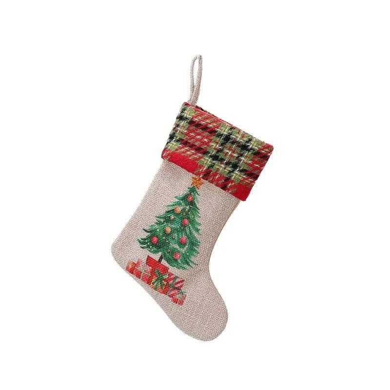 Christmas Decoration Supplies Car Linen Stockings Suit 