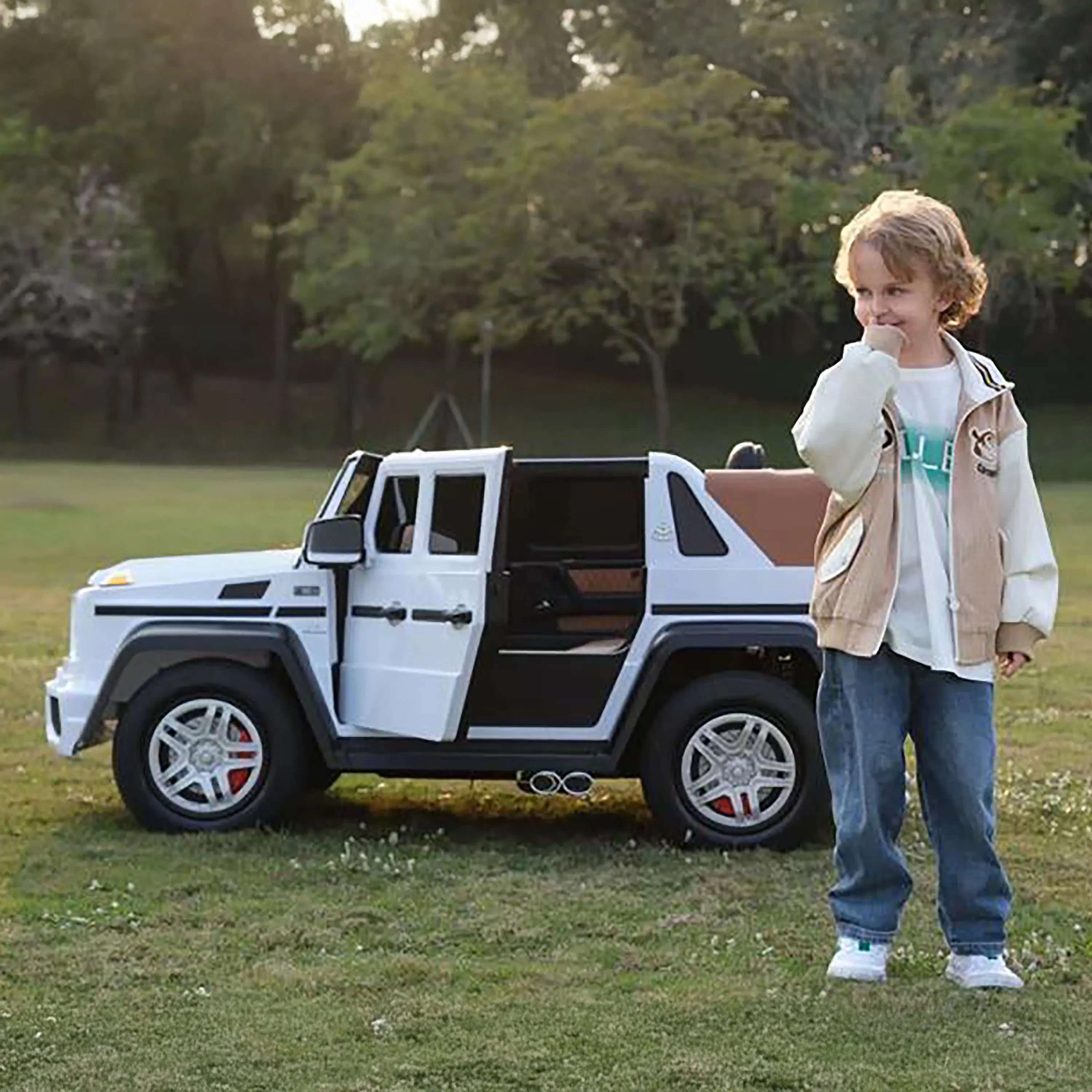 24V Mercedes Maybach G650 Brushless Motor Ride-on
