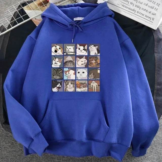 Women's Personalized Harajuku Sweatshirt Loose Plus Size 