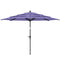 Outsunny 10.7FT Patio Umbrella with 8 Ribs, Crank, Push Button Tilt, Air Vents, for Backyard, Deck and Lawn, Purple