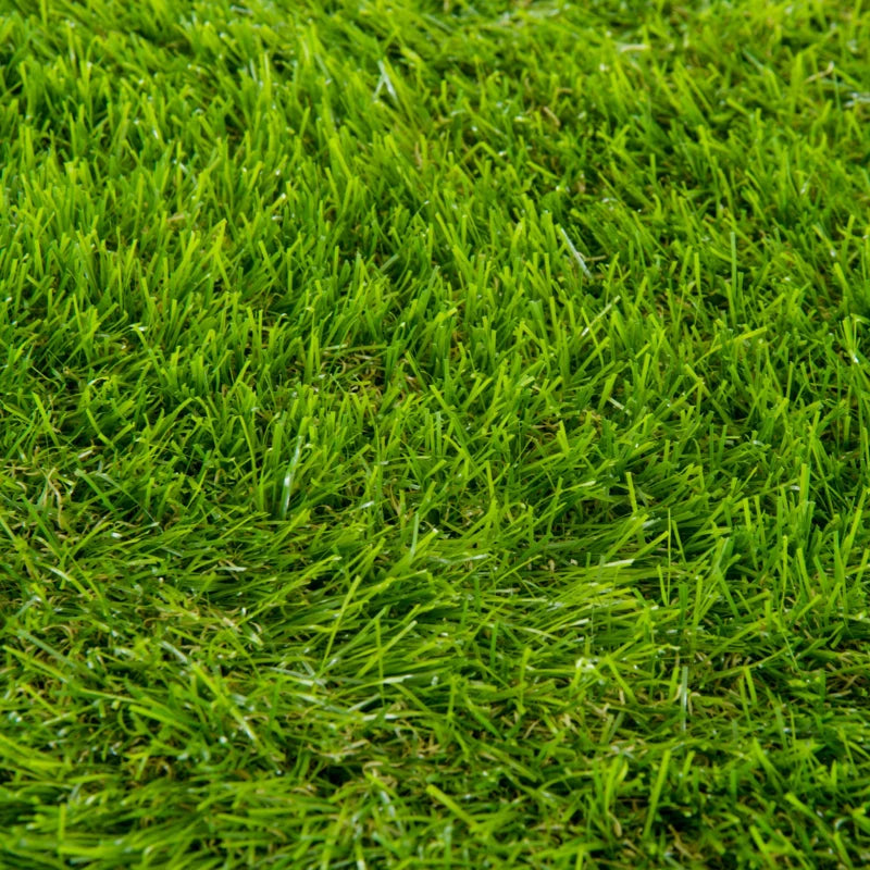 Artificial Grass 10' x 3' (30 Square Feet), Fake Grass Turf with UV Protection, Drain Holes for Rain, Green