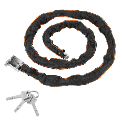 1.8M Bike Chain Lock w/ 3 Keys Heavy Duty Security Lock Bicycle Motorcycle Motor Bike Chain Lock 
