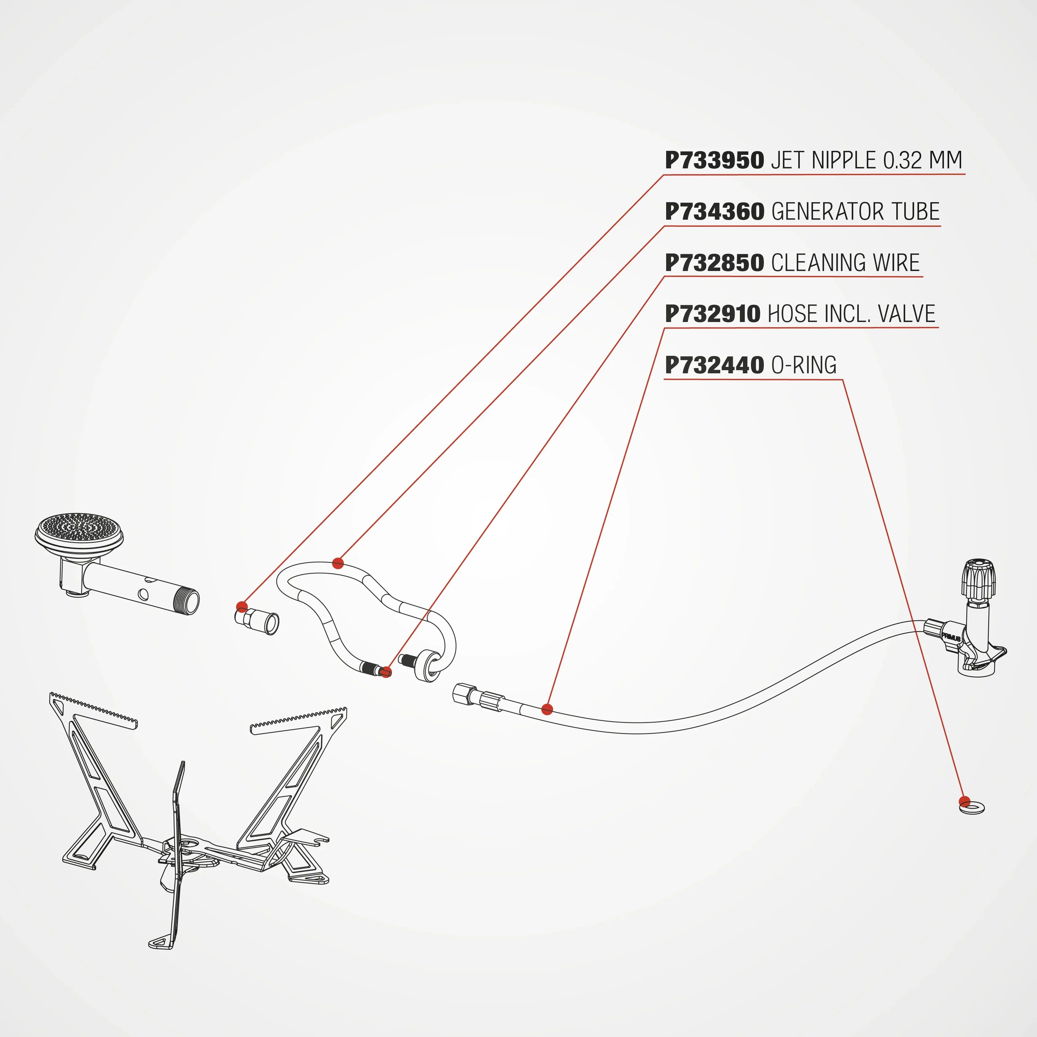 Primus Express Spider Backpacking Stove 