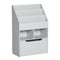 HOMCOM Kids Bookcase Multi Shelf Rack Organizer Storage Drawer Reading Nook Classroom Bedroom Playroom Grey
