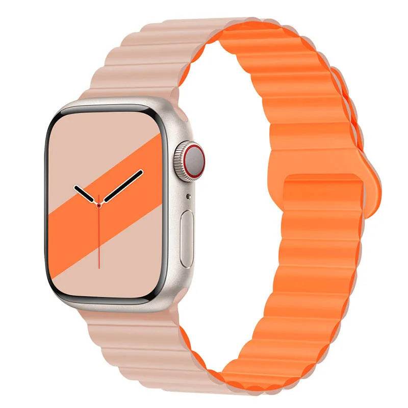 Band Silicone Magnetic Watch Strap 