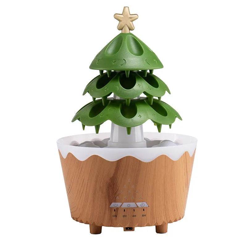 2024 New Design Essential Oil Aroma Diffuser Household Mute Small Remote Control Humidifier Suitable For Home Christmas Gift 