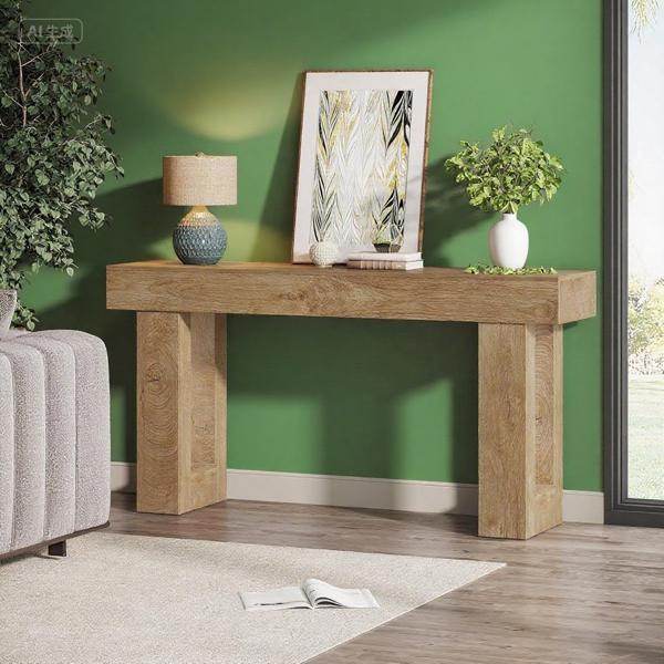 Long Console Table Living Room Table 