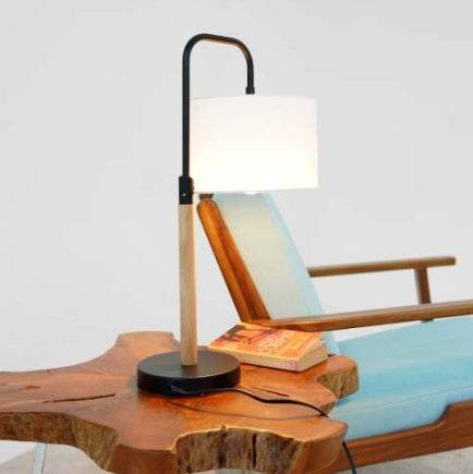 New Design Small Modern Stylish Desk Lamp In Stock In The United States,Easy To Install For Bedside Table Lamp, Night Light, Study Lamp, Arcus Paniz Simple Table Lamp With Cylinder Shade 110V 