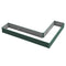 Outsunny Galvanized Raised Garden Bed Steel Planter Box with Rods for Vegetables Flowers Herbs 82